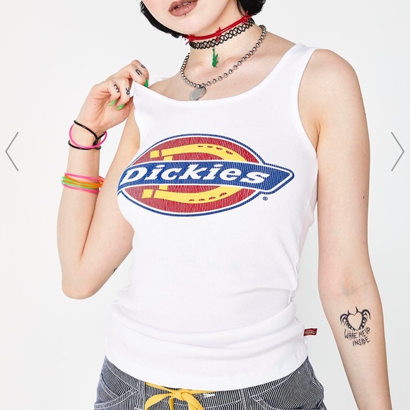 Dolls Kill Tops - Dollskill dickies tank top